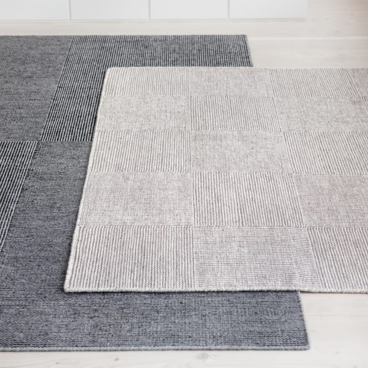 Dywan wełniany Kent 250x300 cm, Czarny Linie Design