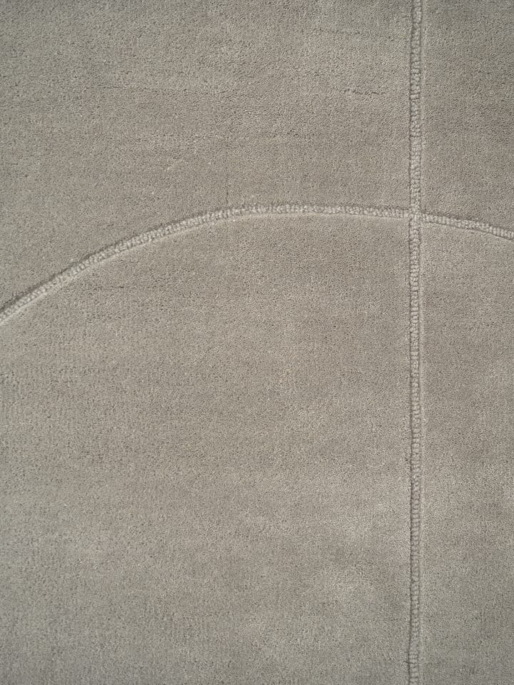 Dywan wełniany Lineal Poem, Szary, 140x200 cm Linie Design