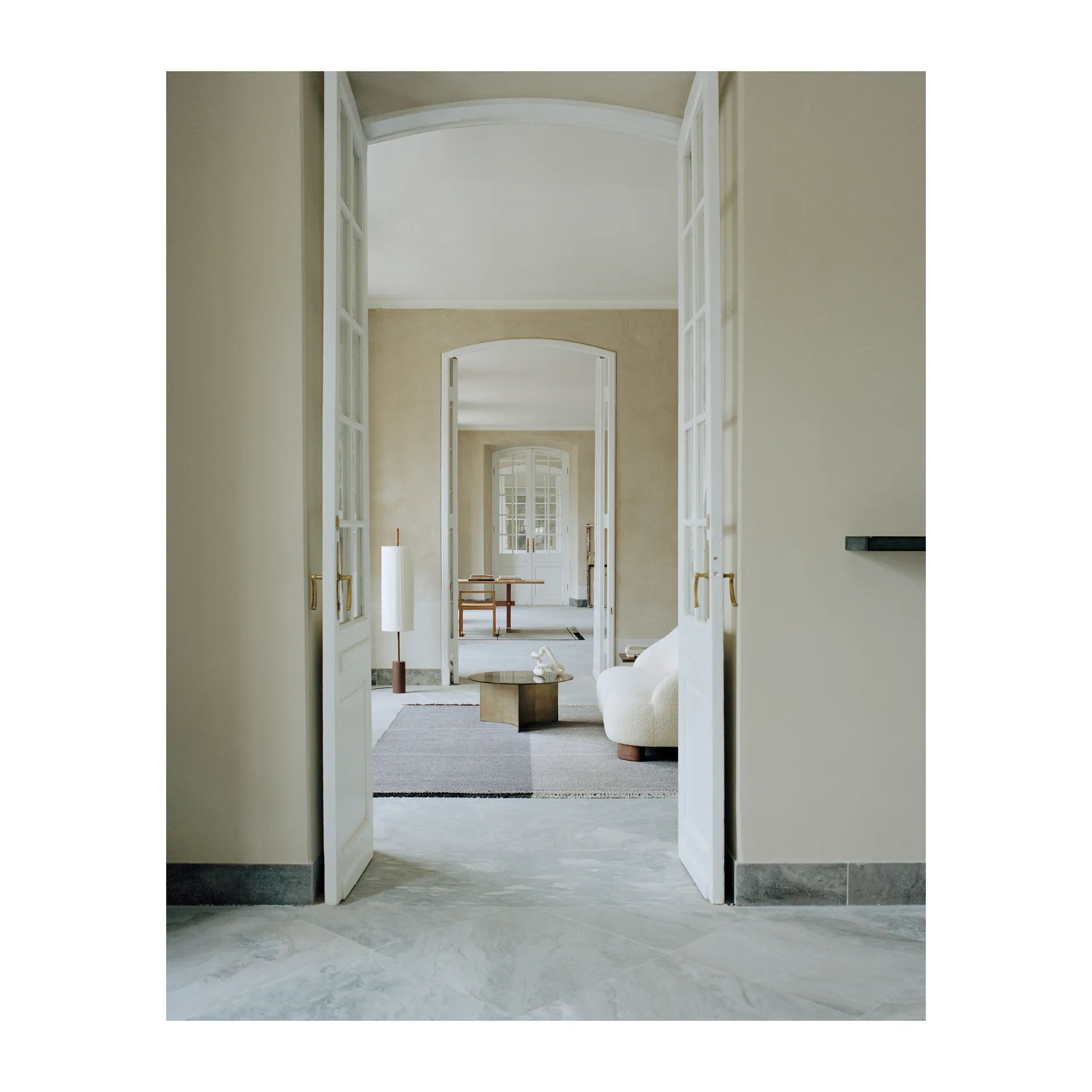 Dywan wełniany Mindful Soul 170x240 cm, Stone-beige Linie Design