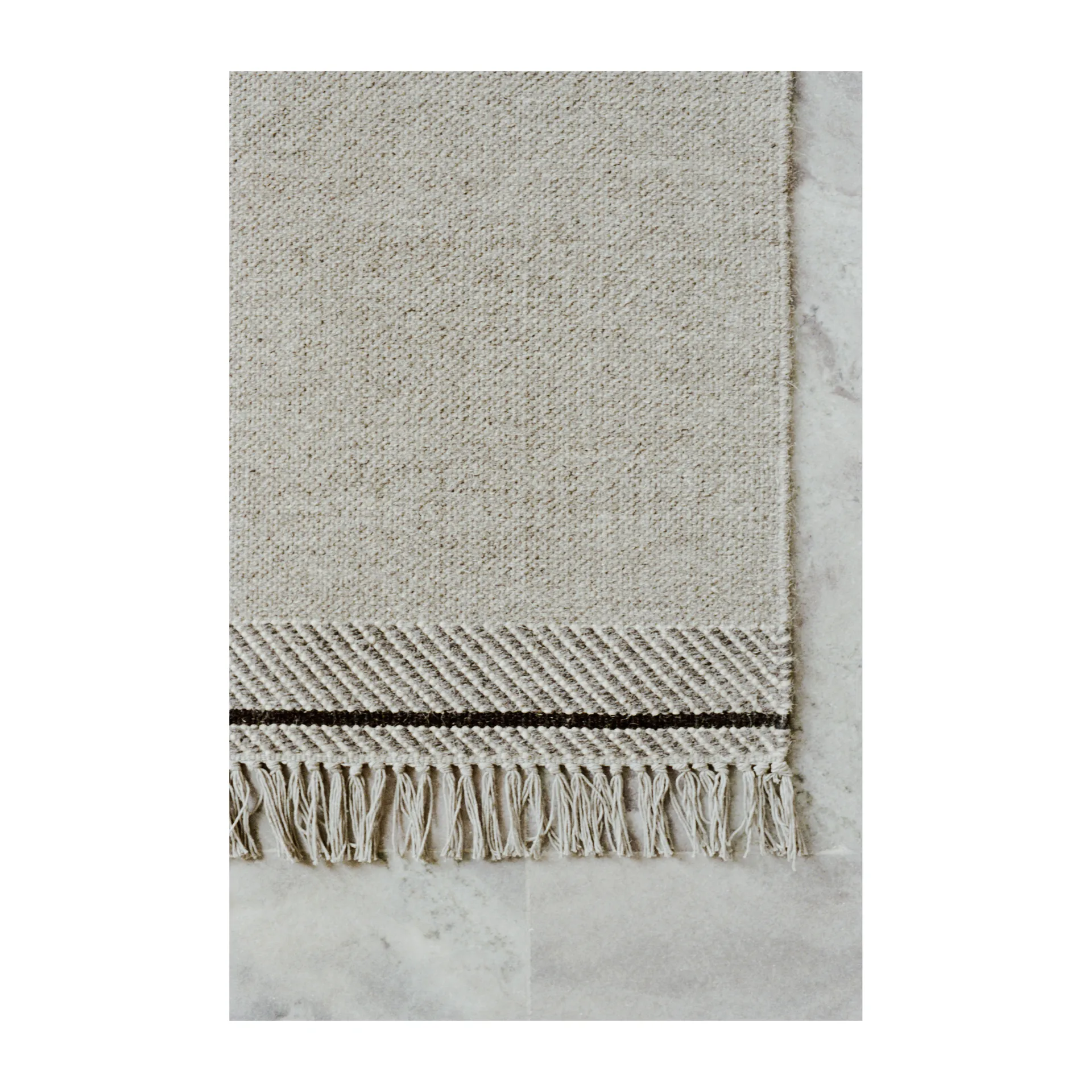 Dywan wełniany Mindful Soul 200x300 cm, Stone-grey Linie Design