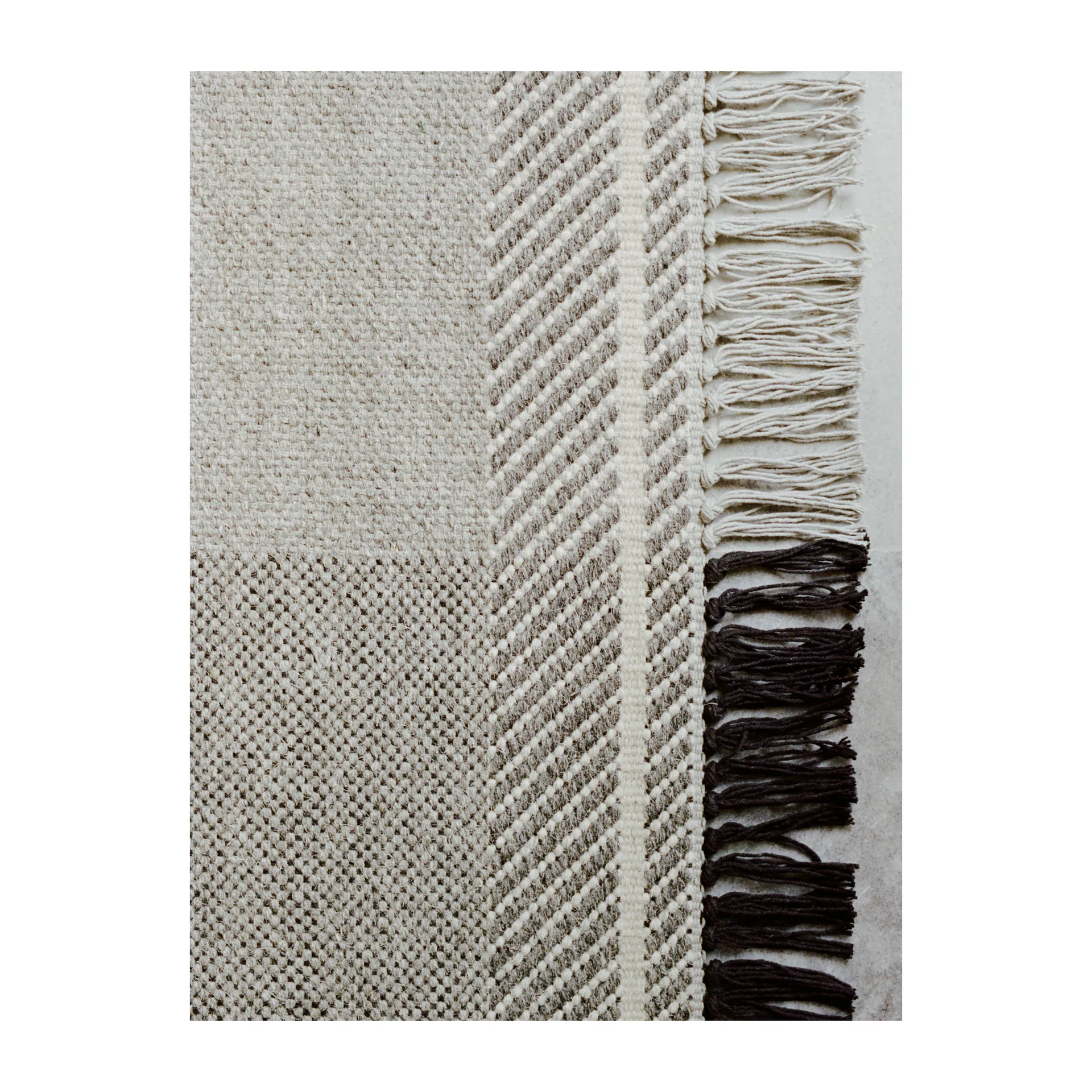 Dywan wełniany Mindful Soul 250x350 cm, Stone-beige Linie Design