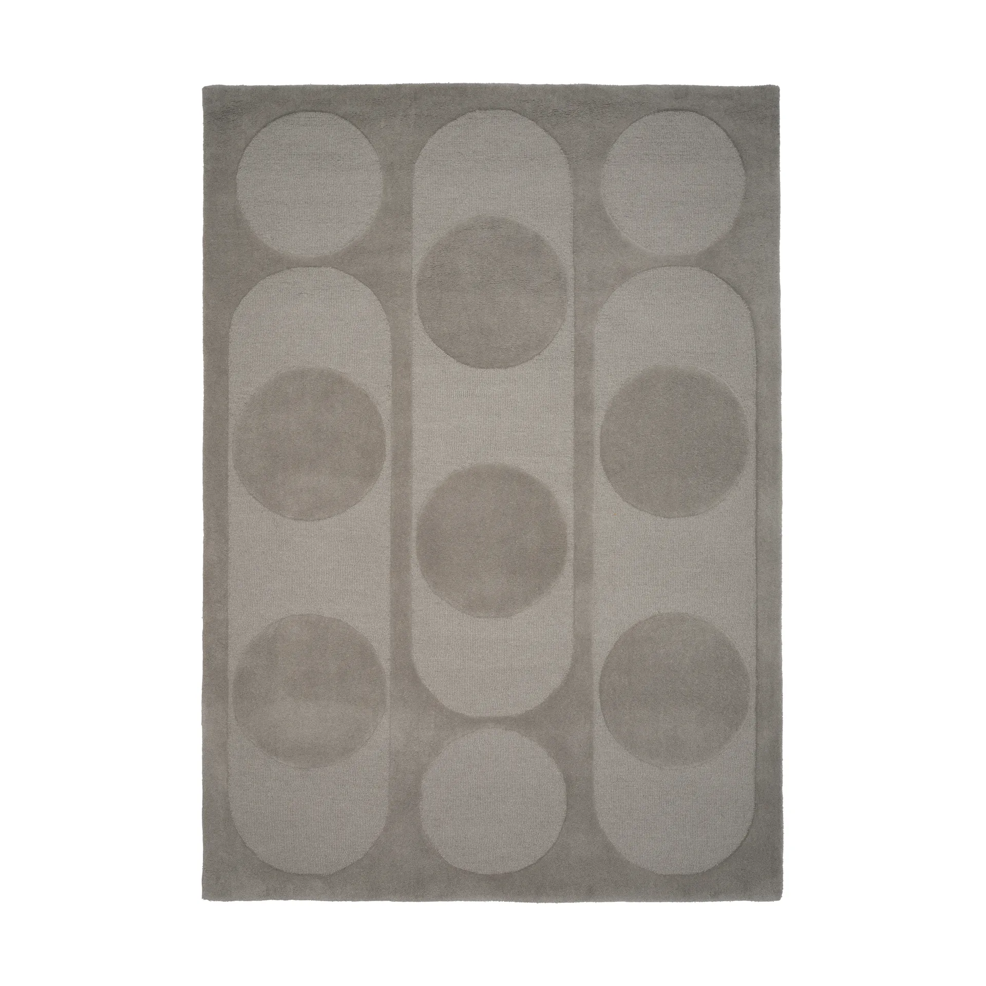 Dywan wełniany Orb Alliance, Grey, 200x300 cm Linie Design