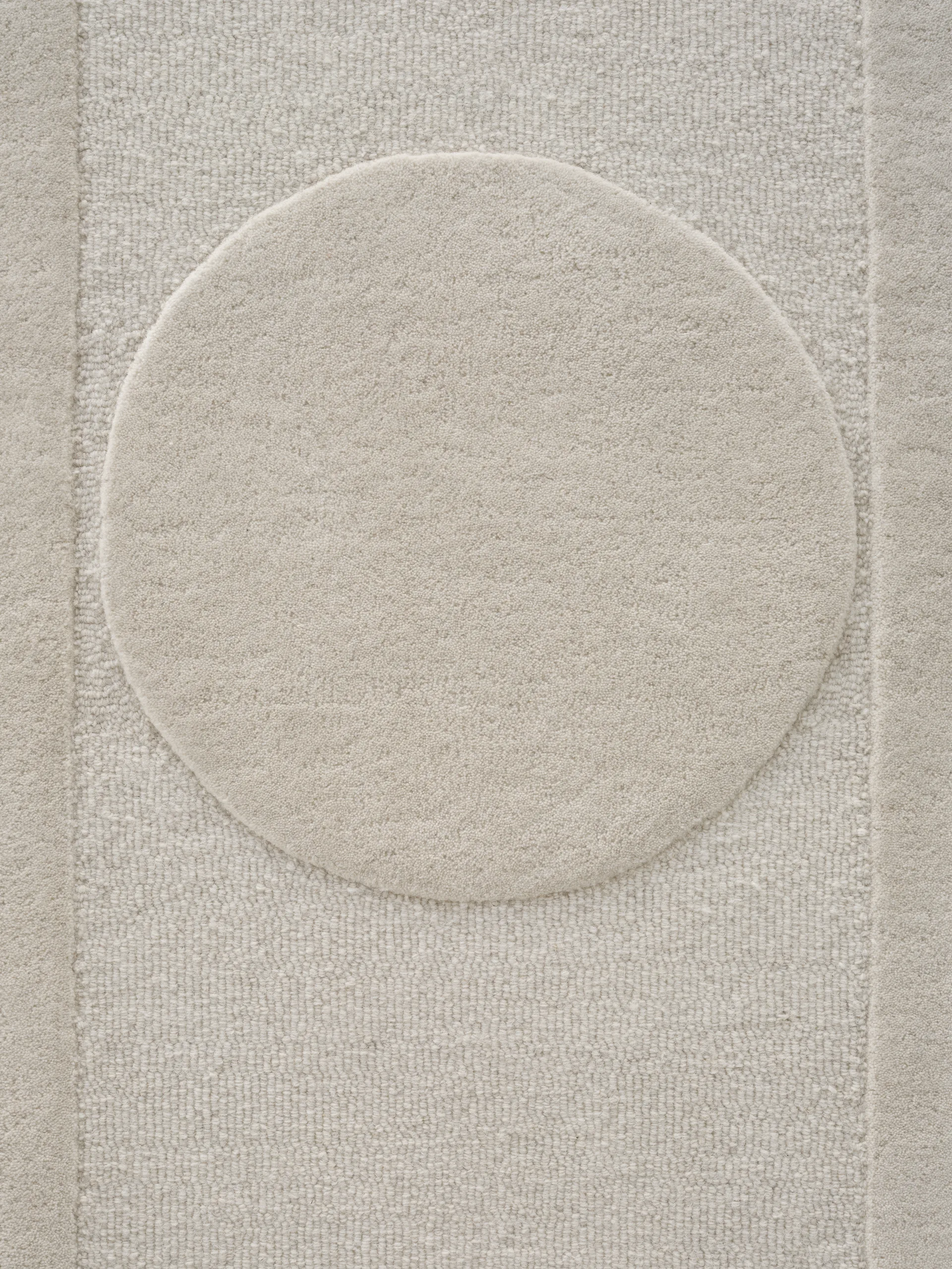 Dywan wełniany Orb Alliance, White, 200x300 cm Linie Design