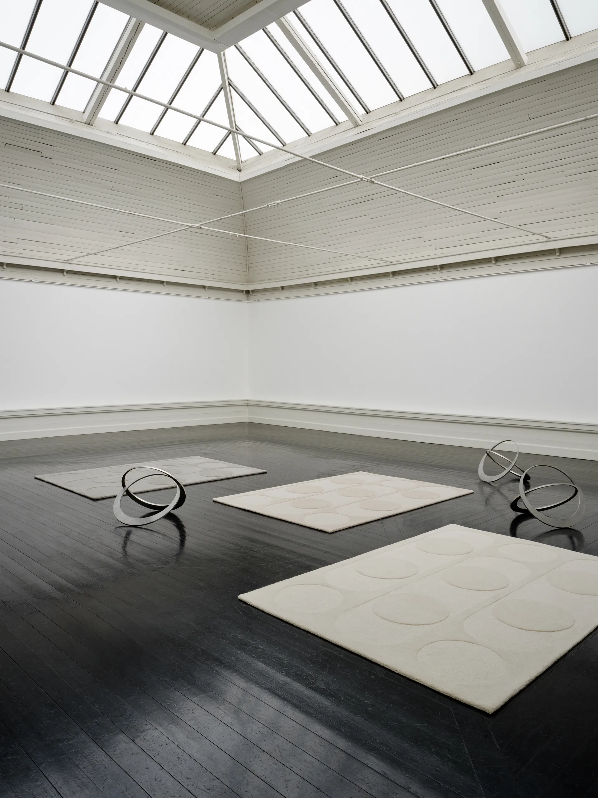 Dywan wełniany Orb Alliance, White, 200x300 cm Linie Design