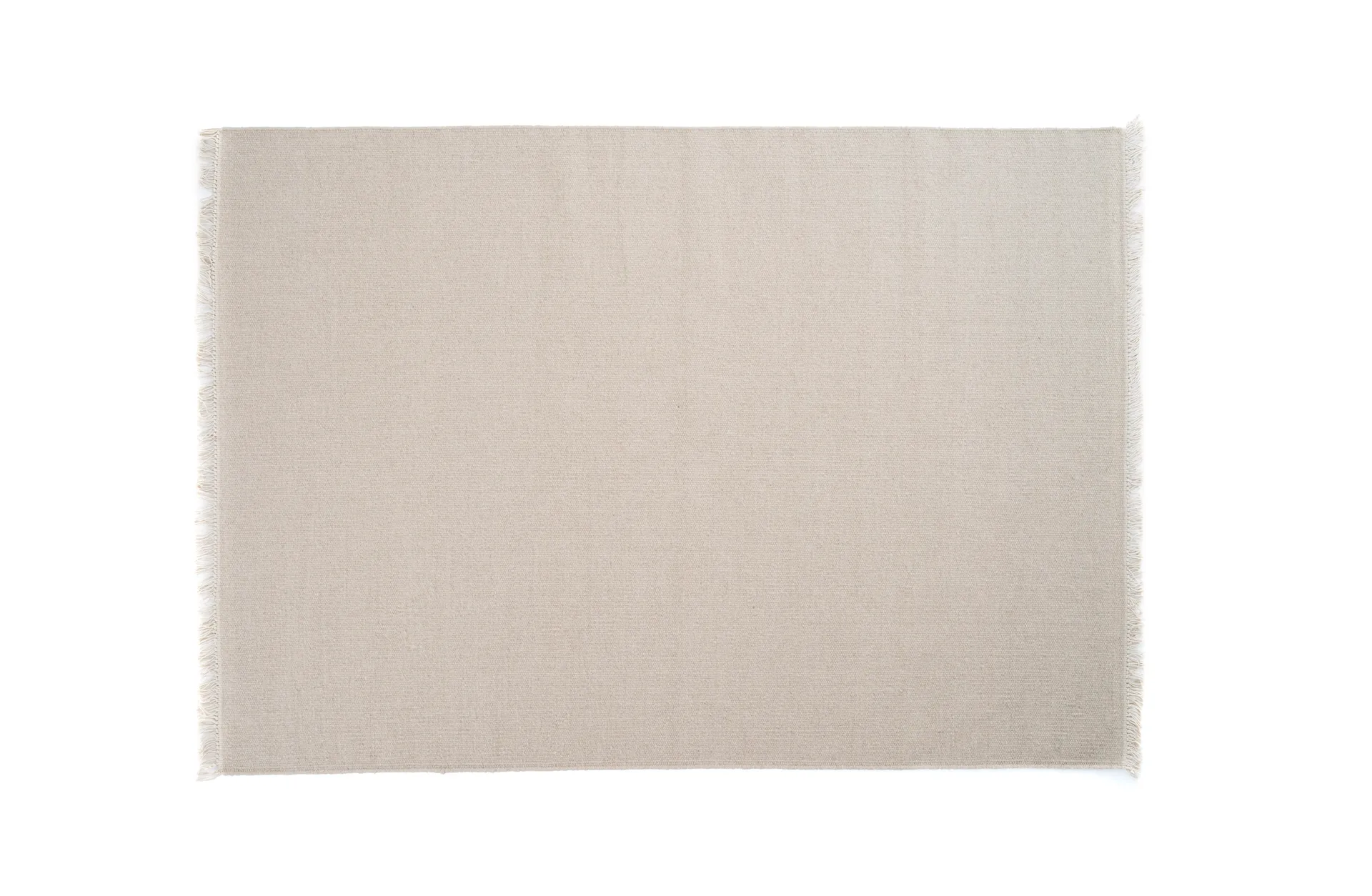 Dywan wełniany Rainbow 80x280 cm, Piaskowy Linie Design