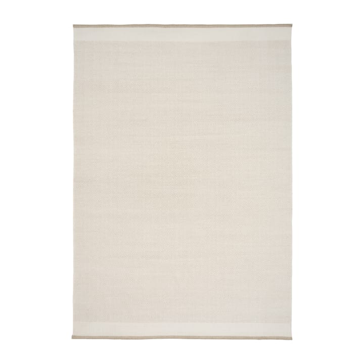 Dywan wełniany Stratum Echo - Biały, 140x200 cm - Linie Design