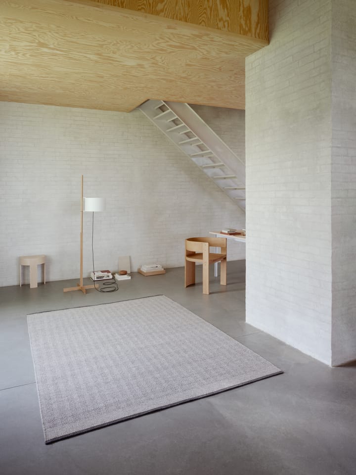 Dywan wełniany Stratum Echo, Szary, 140x200 cm Linie Design