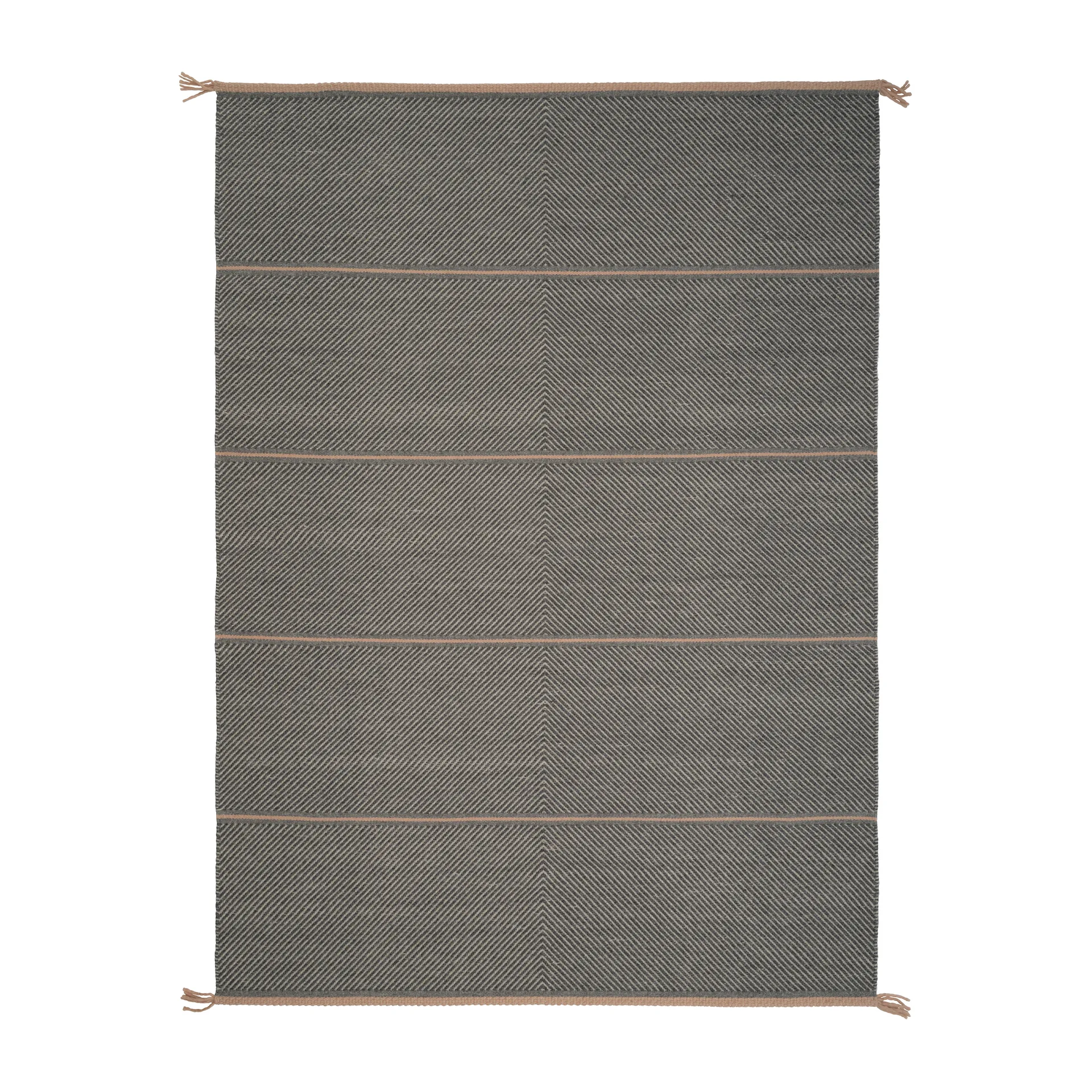 Dywan wełniany Vision Walk 140x200 cm, Grey-rose Linie Design