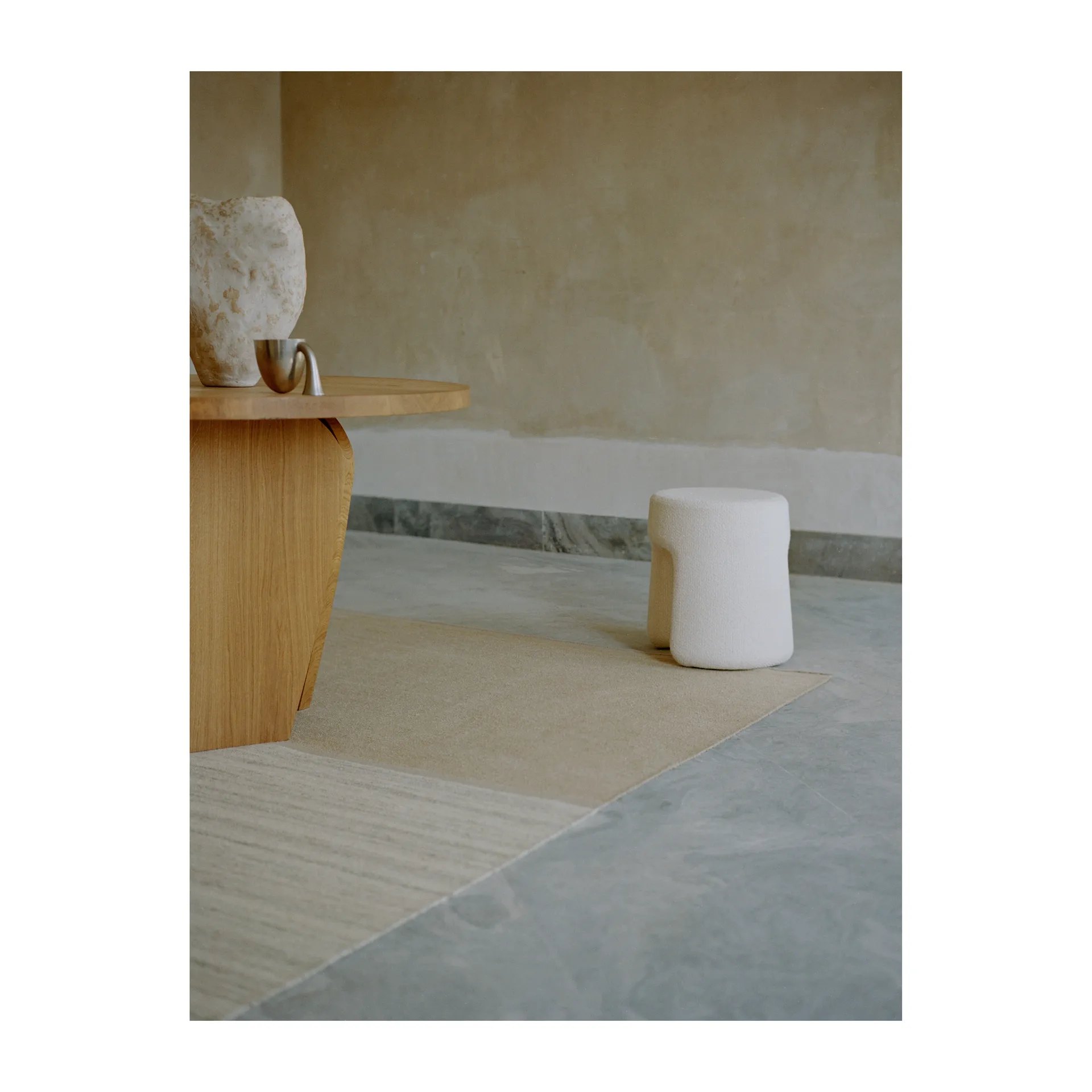 Future Seeds dywan 170x240 cm, Beżowy Linie Design