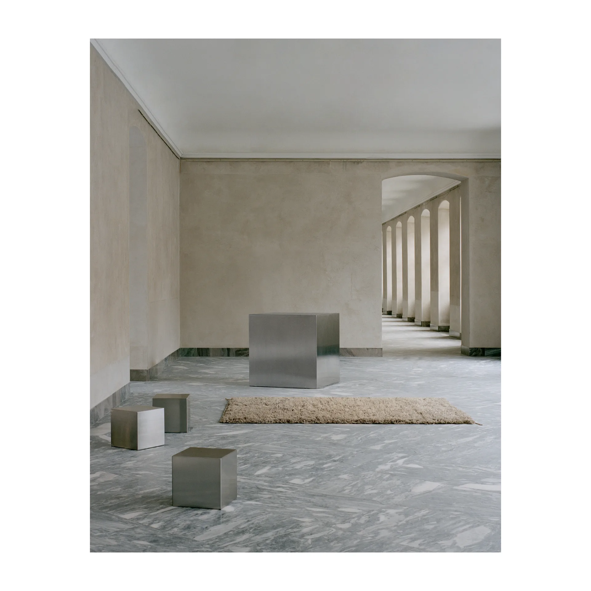 Luminary Sun dywan 170x240 cm, Naturalny Linie Design