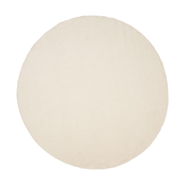 Okrągły dywan Asko - Biały, Ø240 cm - Linie Design