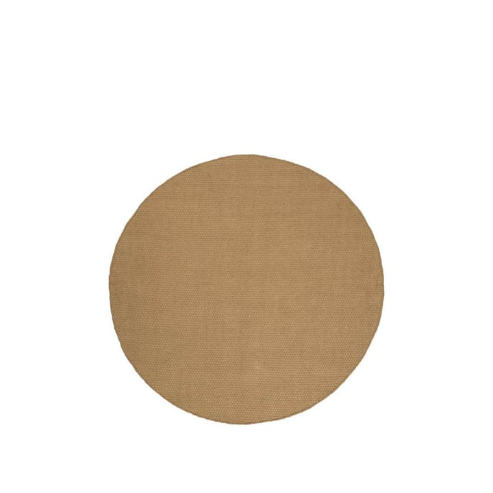Oksa dywan okrągły - mustard, 170 cm - Linie Design