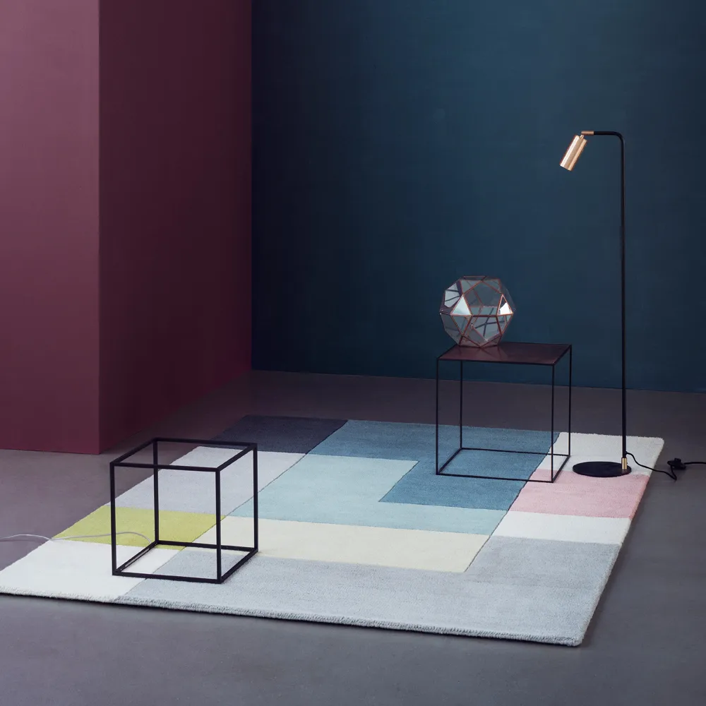 Ometri dywan, aqua, 170x240 cm, aqua, 170x240 cm Linie Design