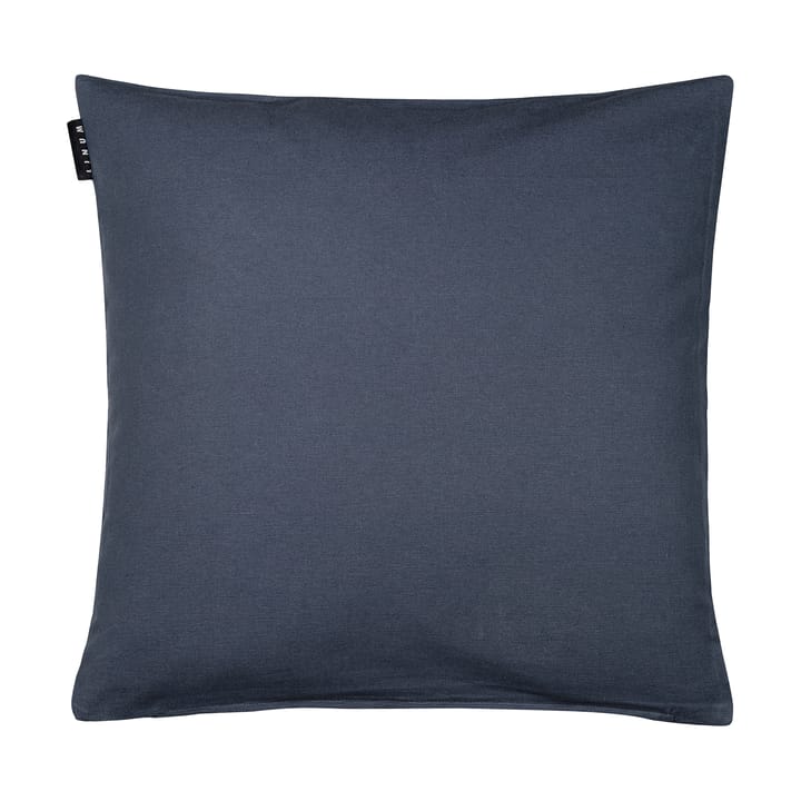 Annabell poszewka na poduszkę 50x50 cm - Ciemnoniebieska stalowa - Linum