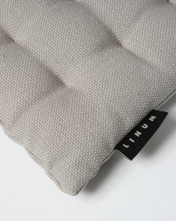 Pepper poduszka na krzesło 40x40 cm - Jasnoszary - Linum