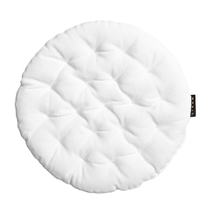 Poduszka na krzesło Pepper Ø37 cm - Biały - Linum