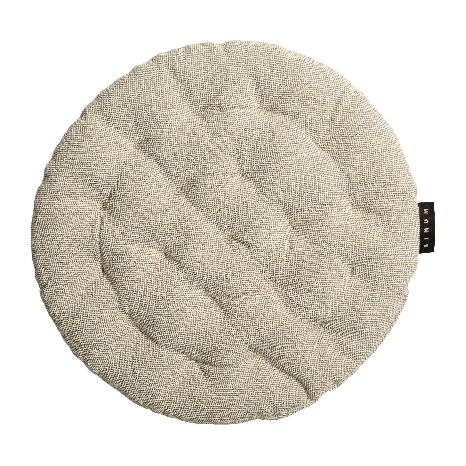 Poduszka na krzesło Pepper Ø37 cm, Brąz Linum