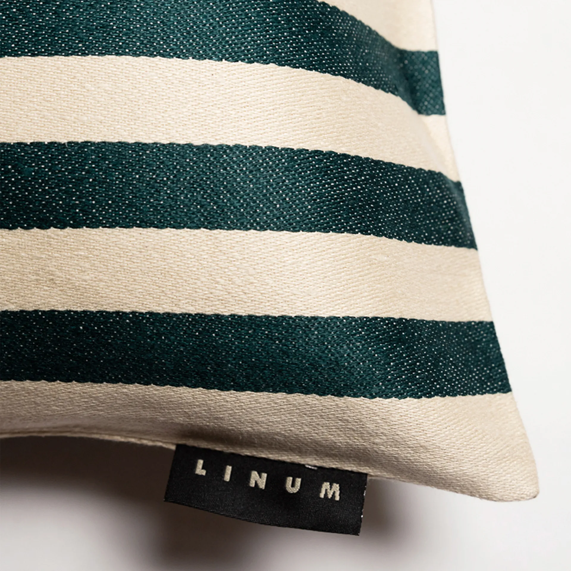 Poszewka na poduszkę Amalfi 35x50 cm, Głęboka szmaragdowa zieleń Linum