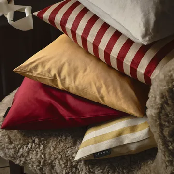 Poszewka na poduszkę Amalfi 35x50 cm - Rdzawopomarańczowy - Linum