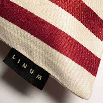 Poszewka na poduszkę Amalfi 35x50 cm - Wyblakły kolor czerwonego wina - Linum