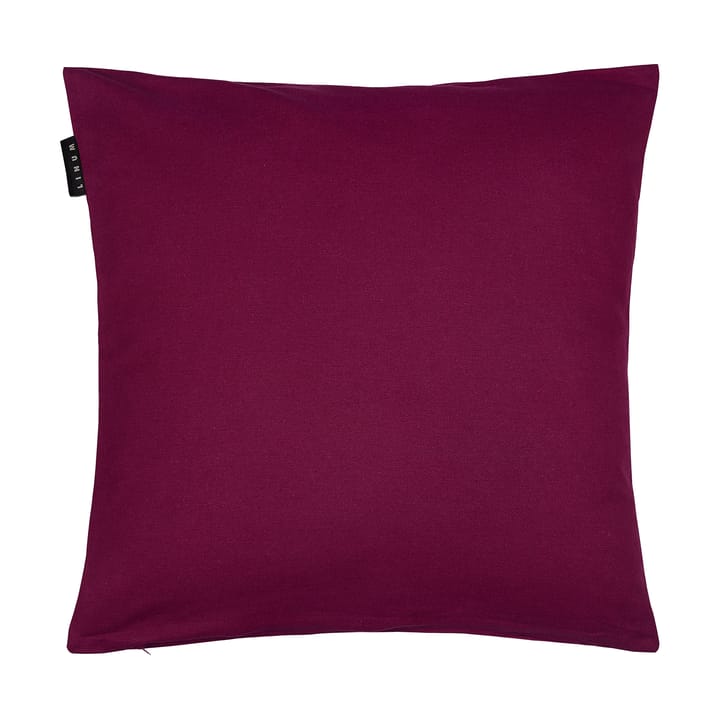 Poszewka na poduszkę Annabell 50x50 cm - Bordowa - Linum