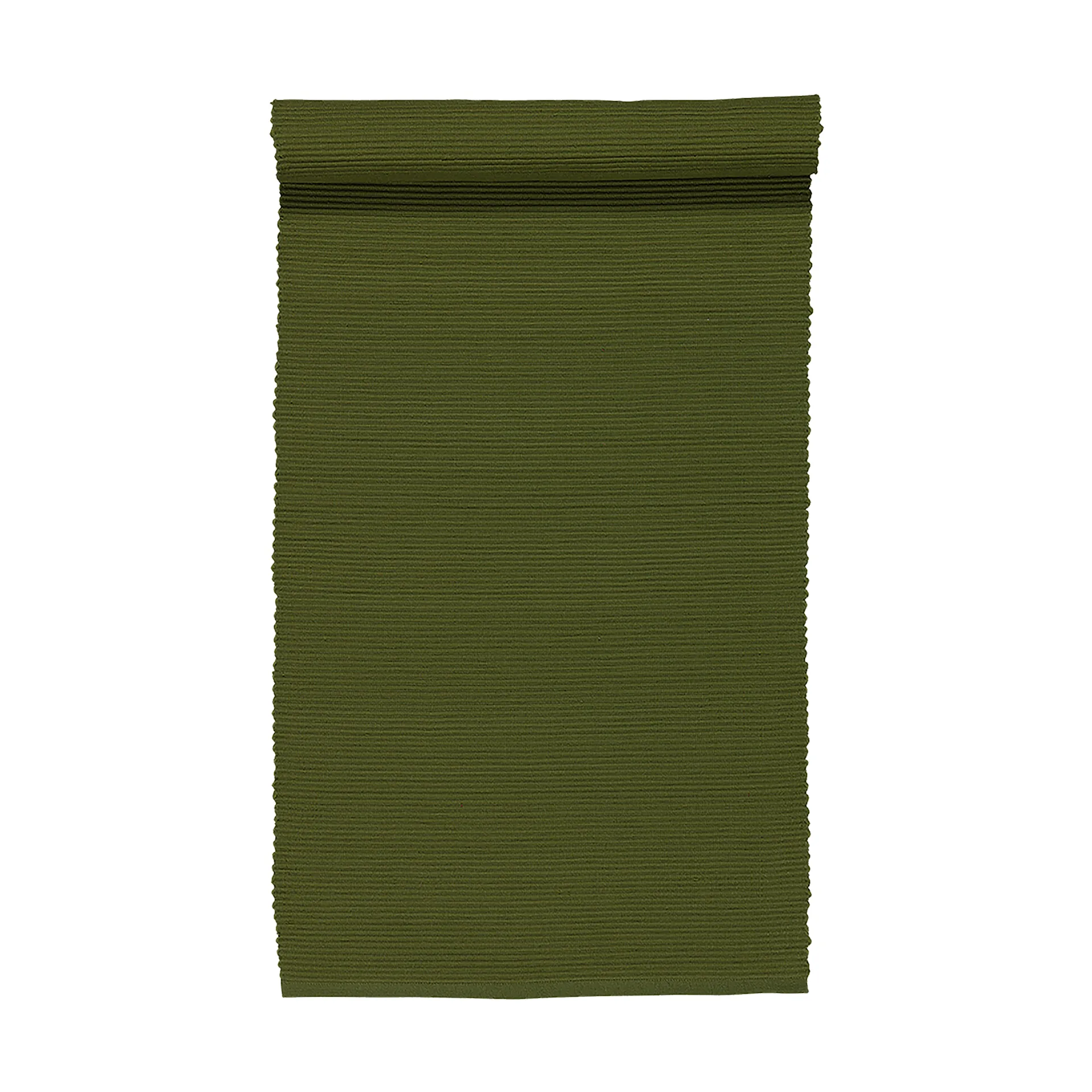 Uni bieżnik stołowy 45x150 cm, Ciemny oliwkowy Linum