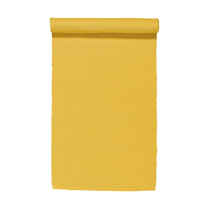 Uni bieżnik stołowy 45x150 cm - Musztardowy żółty - Linum