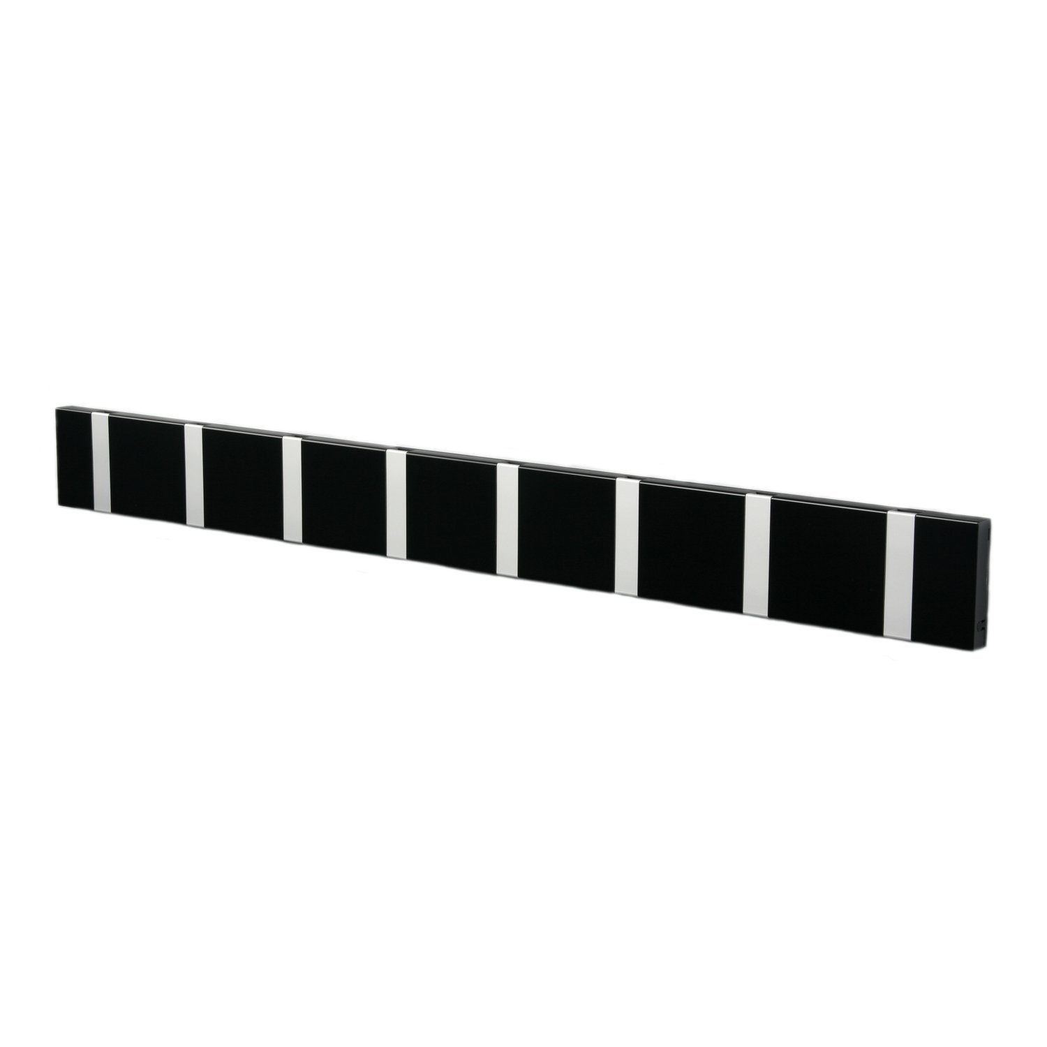 LoCa Wieszak Knax 80 cm czarno-szary | Skandynawski Design | Wieszaki i haczyki | Szary