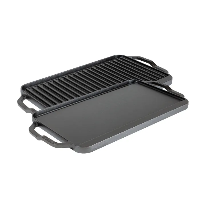 Dwustronna płyta do smażenia i grillowania Chef collection - 50x25 cm - Lodge