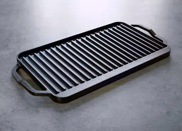 Dwustronna płyta do smażenia i grillowania Chef collection - 50x25 cm - Lodge