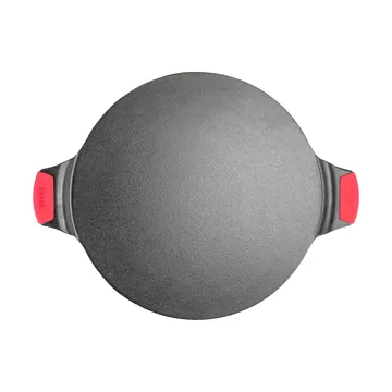Kamień do pizzy z silikonowymi uchwytami - Ø38 cm - Lodge