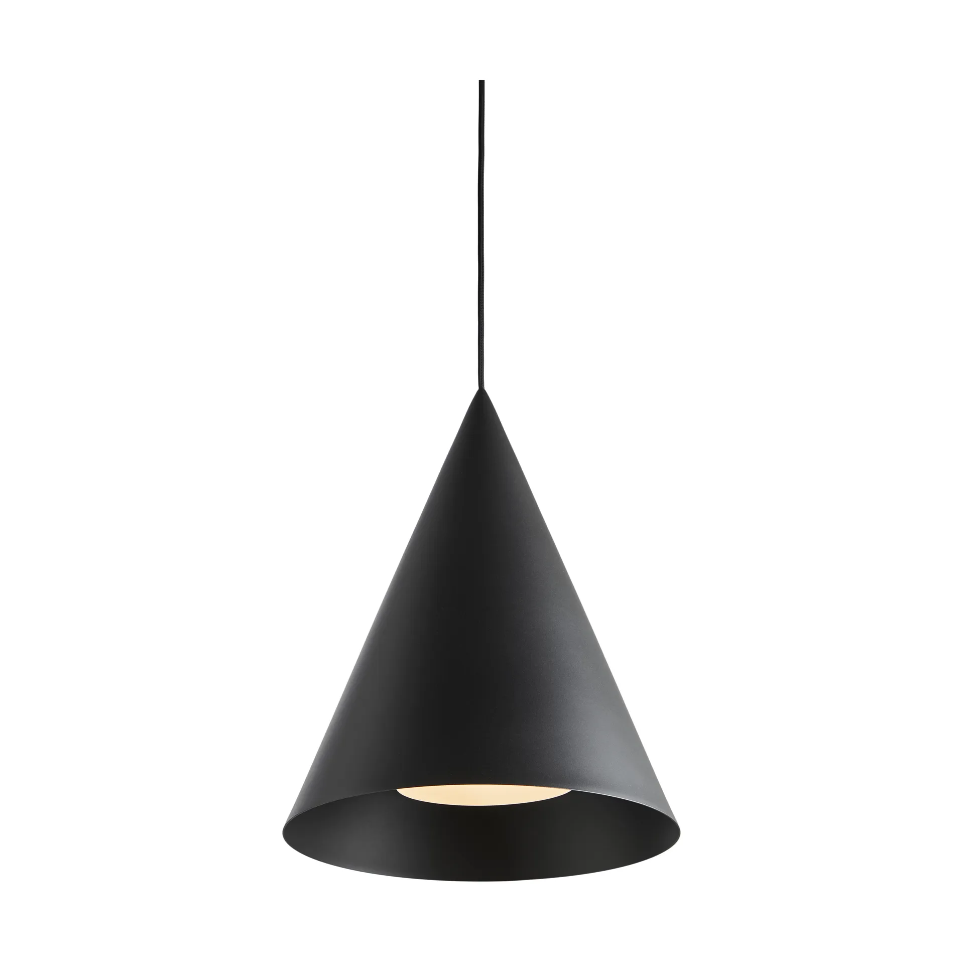 Lampa wisząca Hanzu, Czarny, Ø35 cm Loom Design