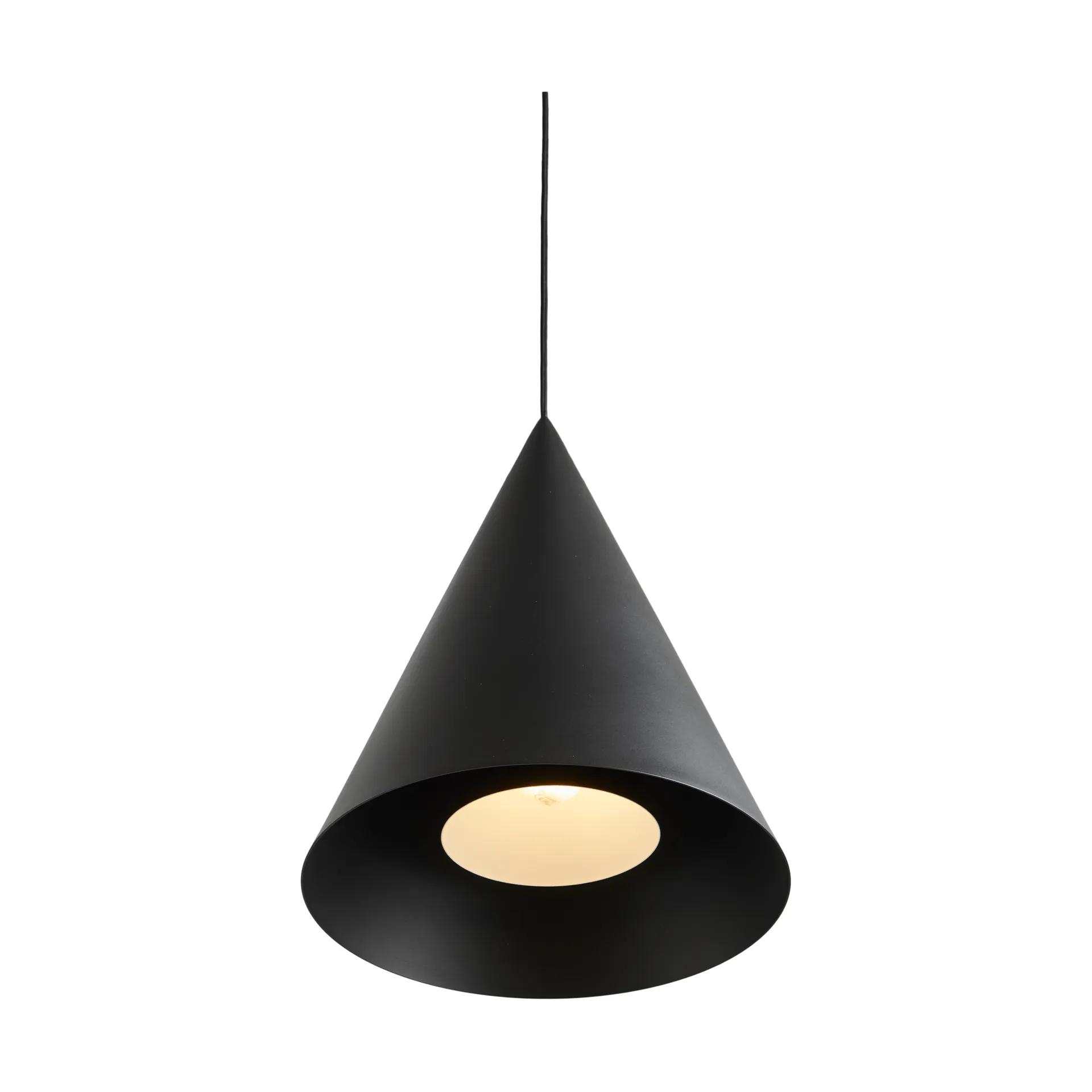 Lampa wisząca Hanzu, Czarny, Ø35 cm Loom Design