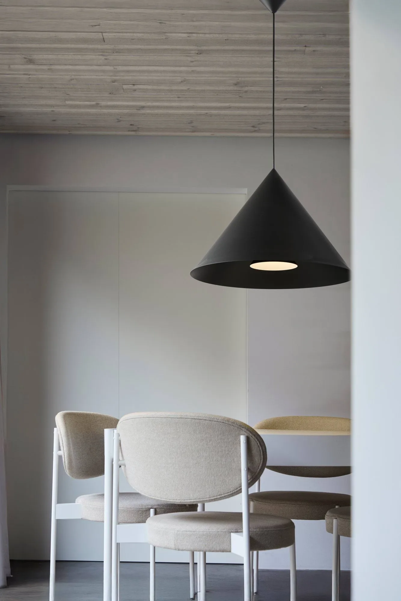 Lampa wisząca Hanzu, Czarny, Ø55 cm Loom Design