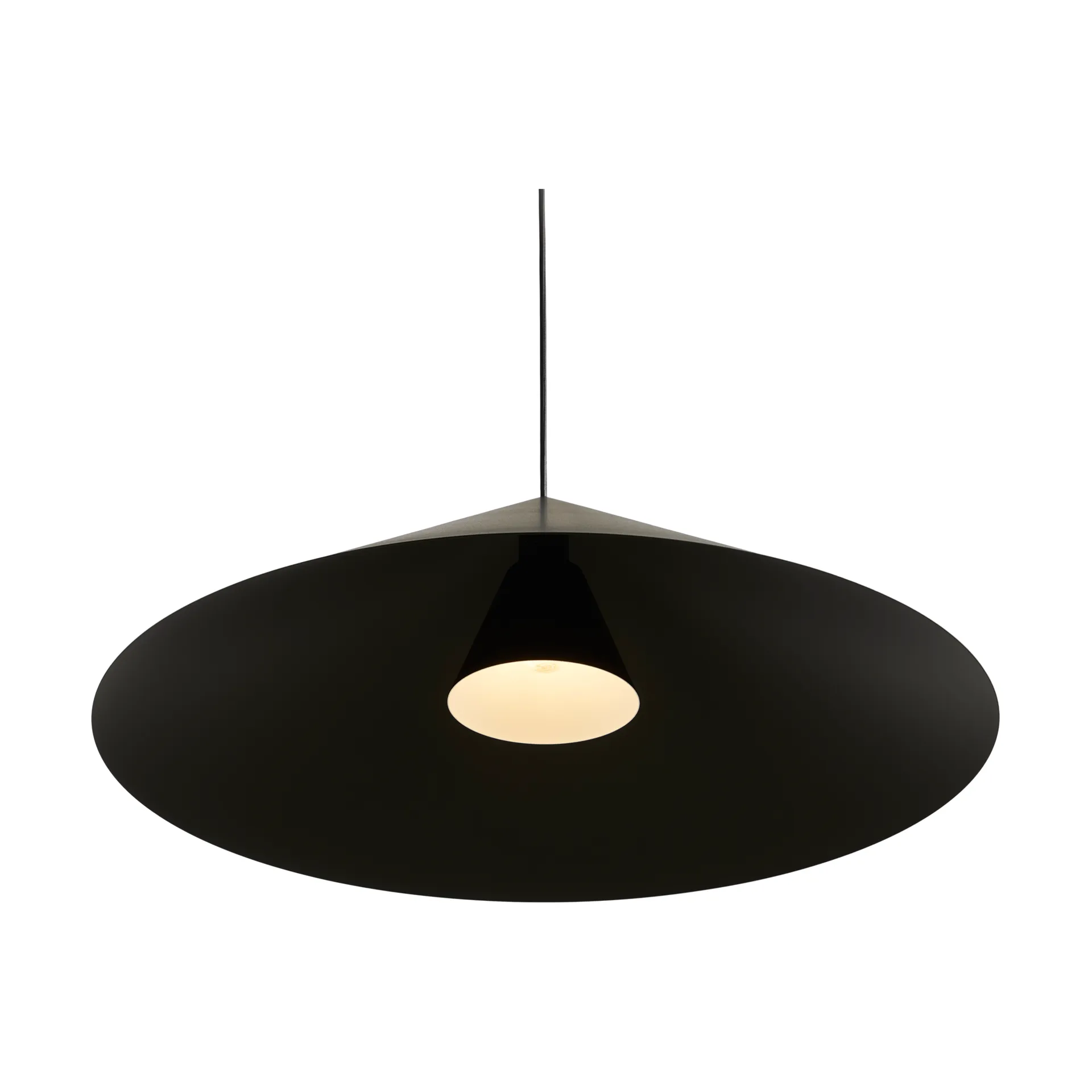 Lampa wisząca Hanzu, Czarny, Ø75 cm Loom Design