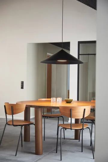 Lampa wisząca Hanzu - Czarny, Ø75 cm - Loom Design