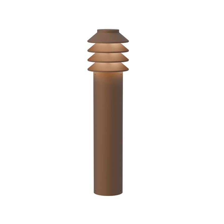Bysted Garden Long adapter bollard - Corten, kolec uziemiający - Louis Poulsen