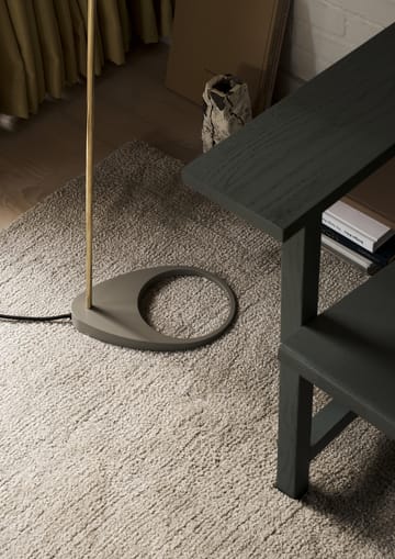 Lampa podłogowa AJ - Brass-warm grey - Louis Poulsen