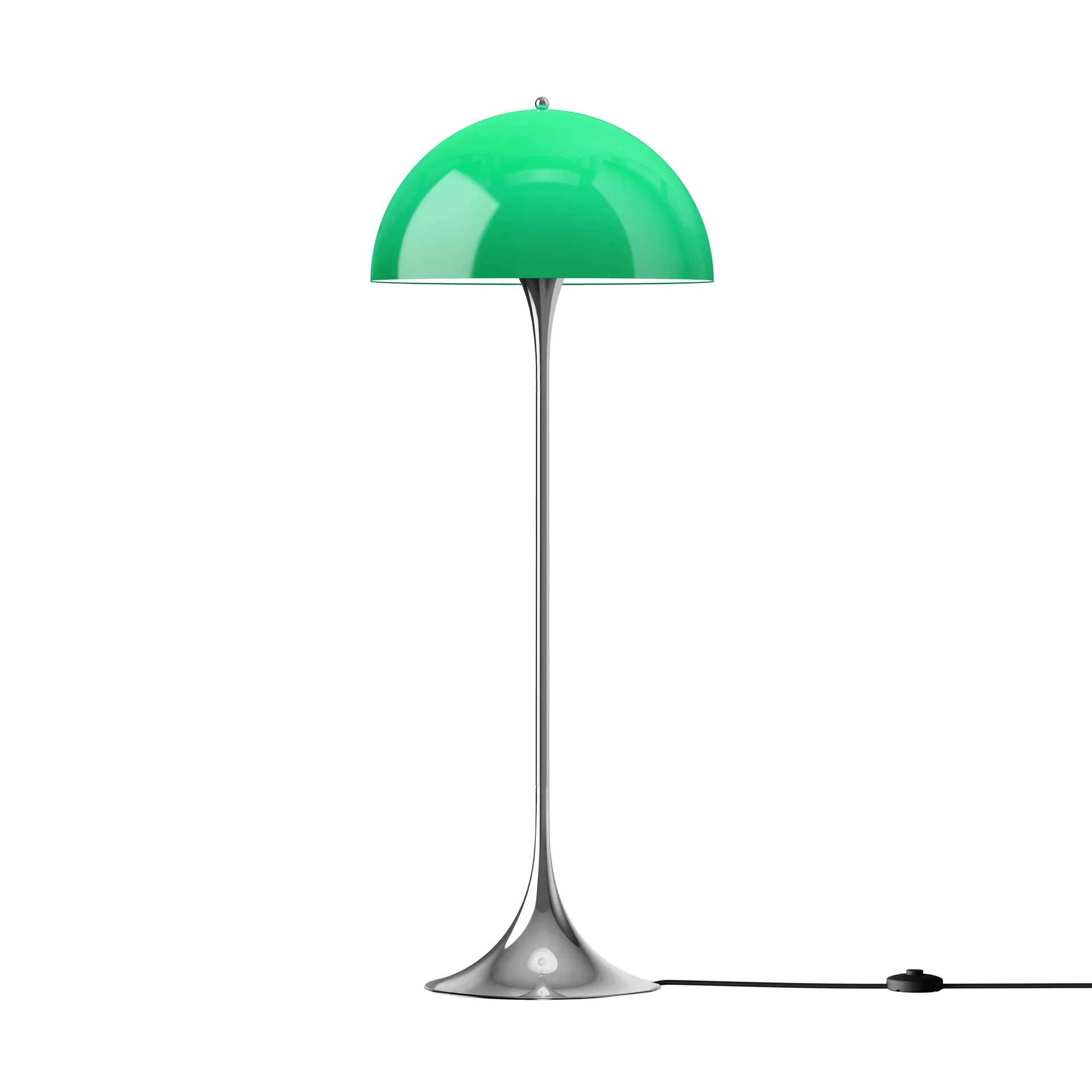 Lampa podłogowa Panthella 500, Original opal green Louis Poulsen