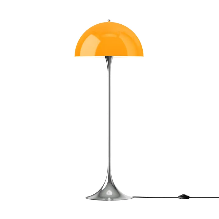 Lampa podłogowa Panthella 500 - Original opal orange - Louis Poulsen
