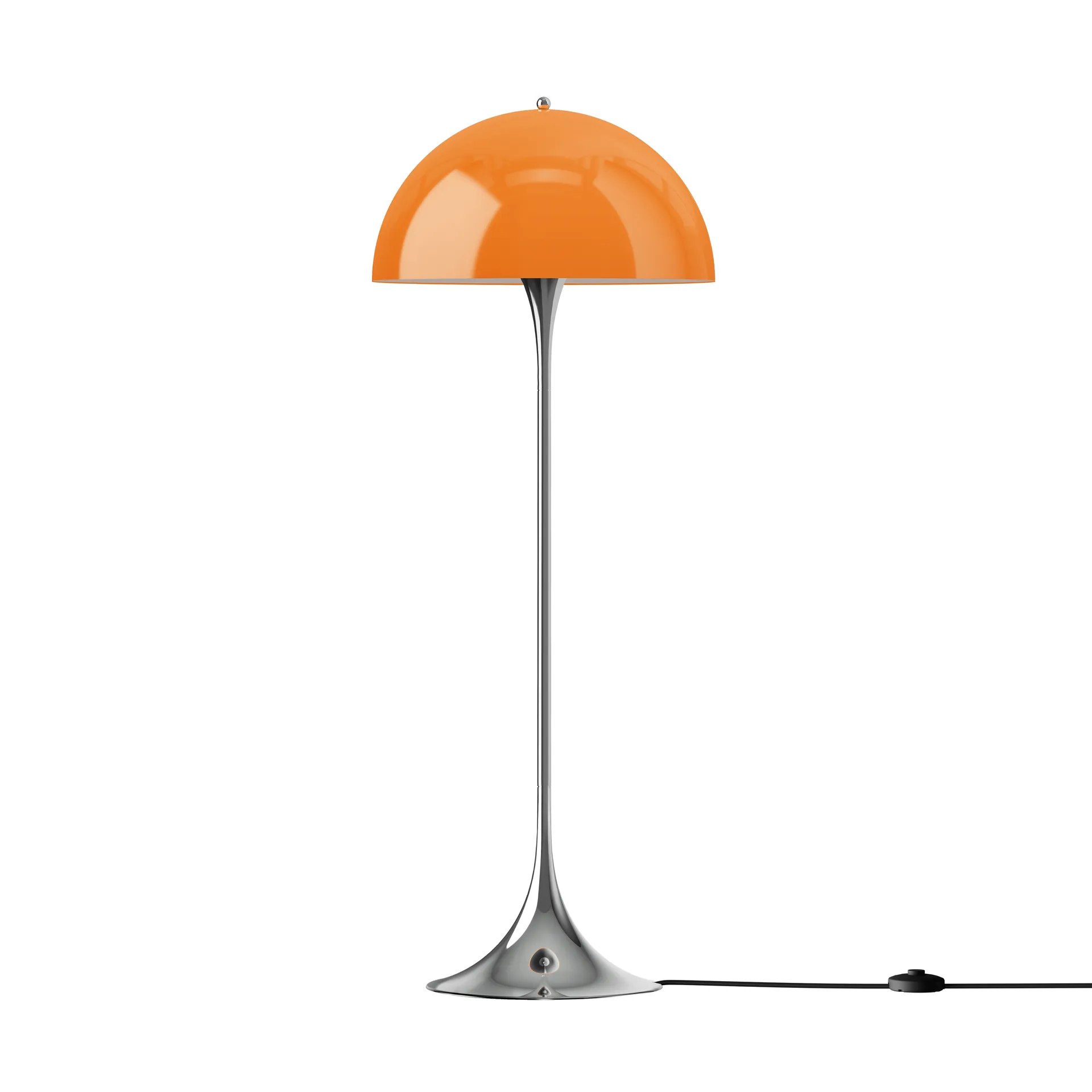 Lampa podłogowa Panthella 500, Original opal orange Louis Poulsen