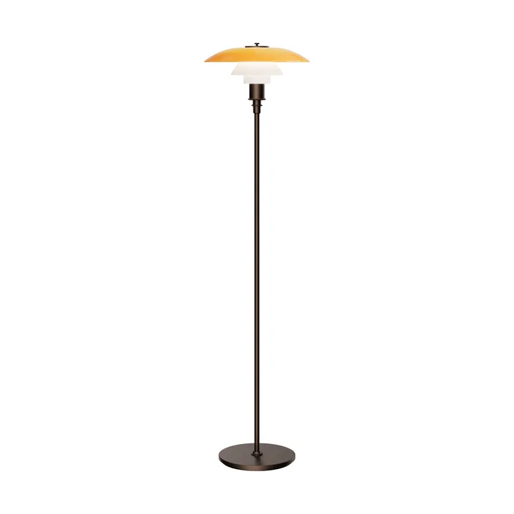 Lampa podłogowa PH 3½-2½ Centenary Edition - Amber-opal white - Louis Poulsen