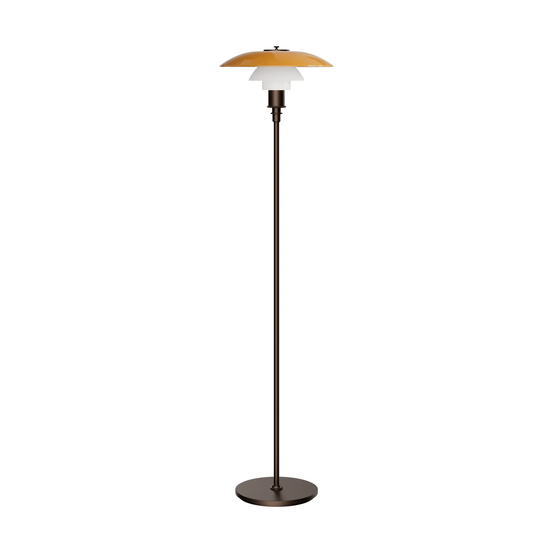 Lampa podłogowa PH 3½-2½ Centenary Edition, Amber-opal white Louis Poulsen
