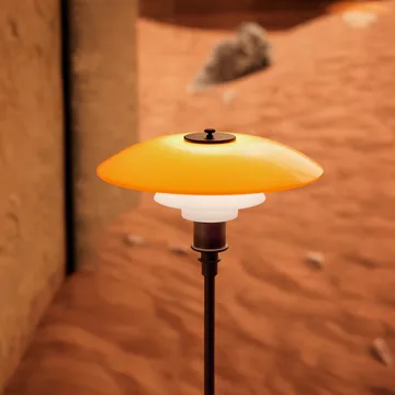 Lampa podłogowa PH 3½-2½ Centenary Edition - Amber-opal white - Louis Poulsen