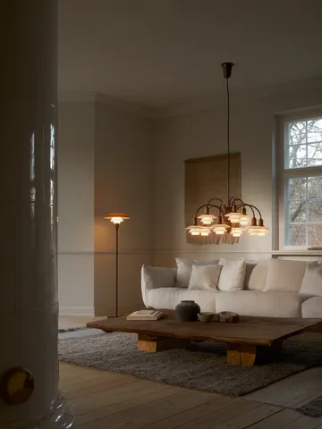 Lampa podłogowa PH 3½-2½ Centenary Edition - Amber-opal white - Louis Poulsen