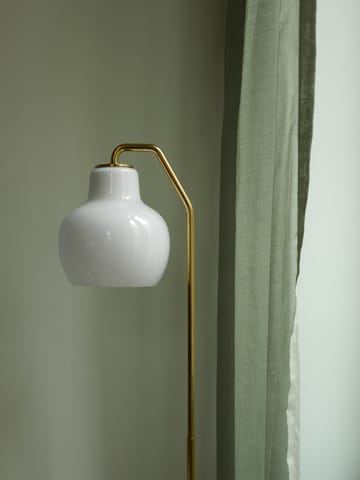 Lampa podłogowa VL Ring Crown - Mosiężny-opalowe szkło - Louis Poulsen