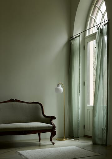 Lampa podłogowa VL Ring Crown - Mosiężny-opalowe szkło - Louis Poulsen