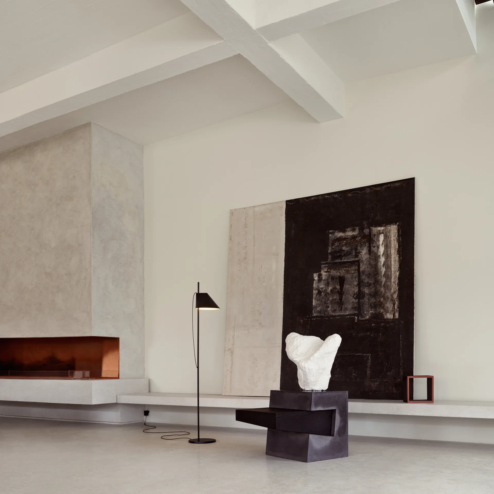 Lampa podłogowa Yuh, Czarny Louis Poulsen