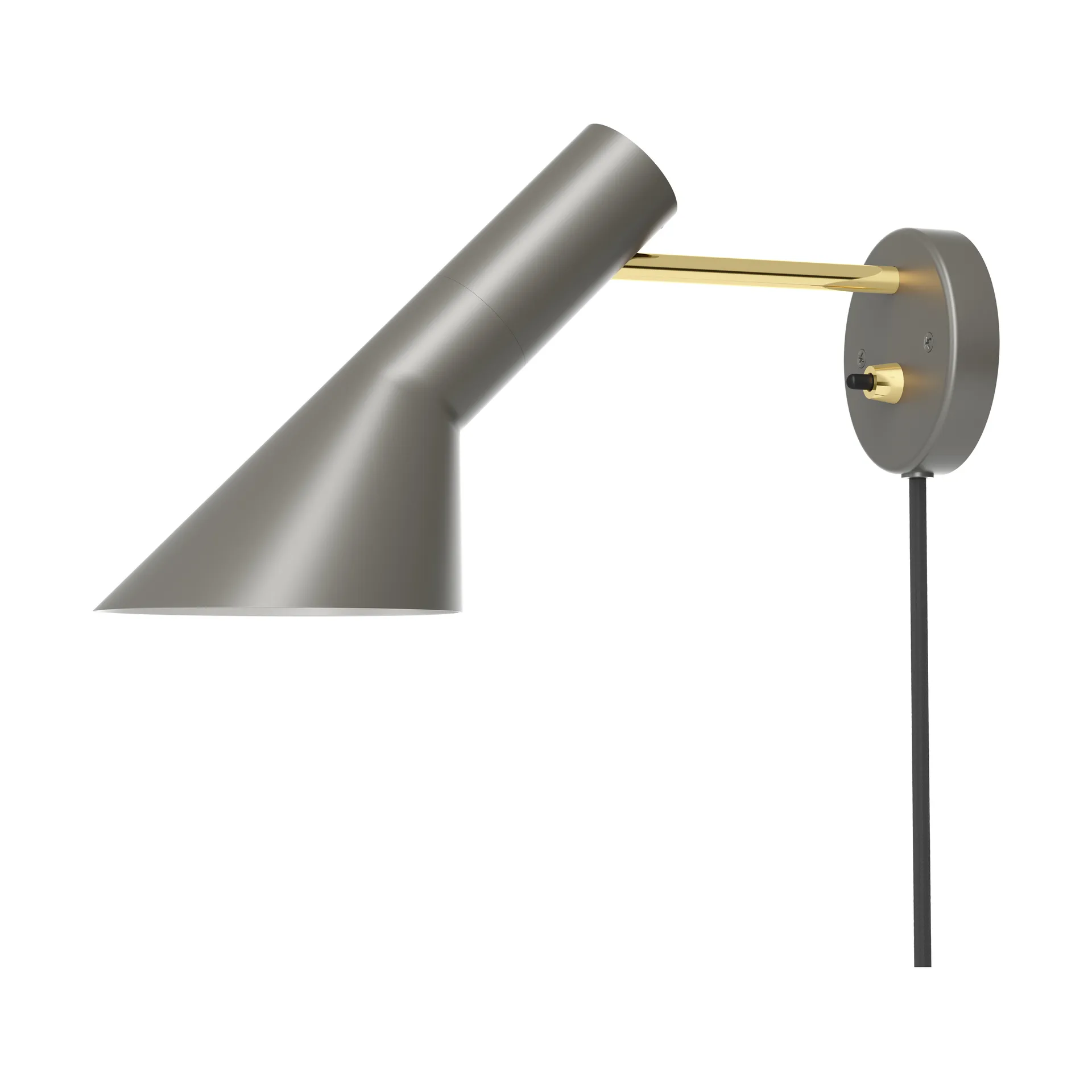 Lampa ścienna AJ, Brass-warm grey Louis Poulsen