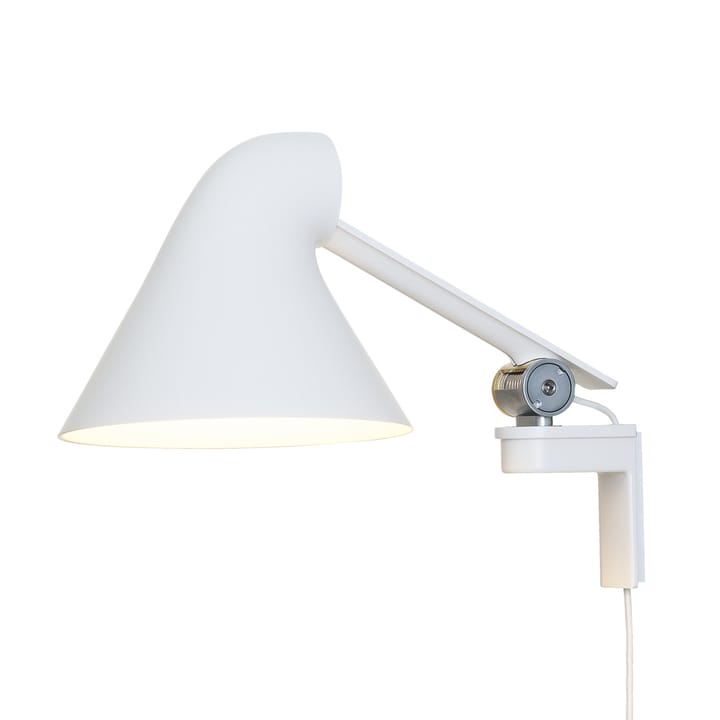 Lampa ścienna NJP z krótkim ramieniem - Biały - Louis Poulsen